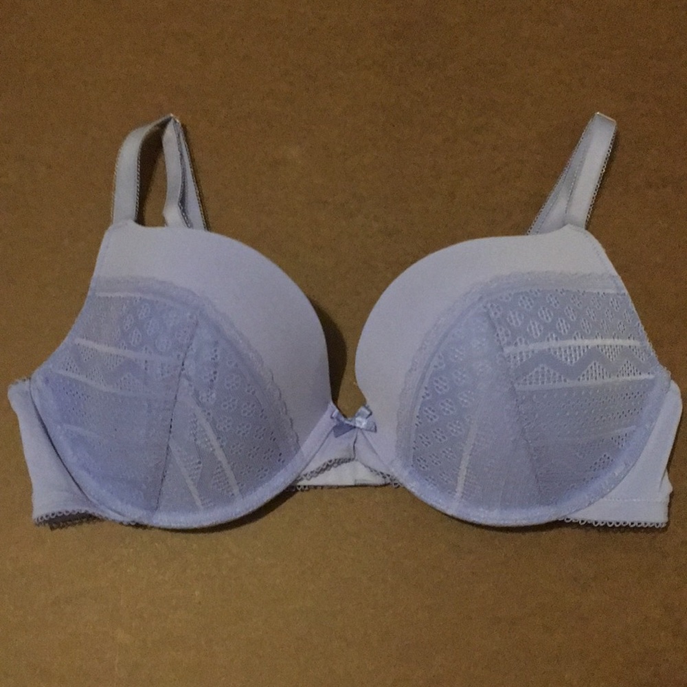 Blue Lace Aerie Brooke Bra, 36D